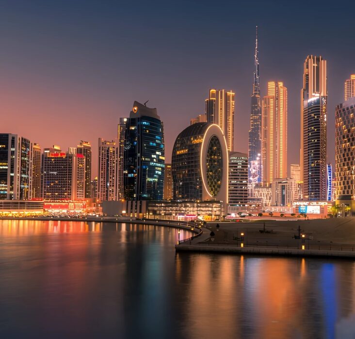 Dubai At Night Is A Mesmerizing Blend Of Luxury And Dubai At Night Is A Mesmerizing Blend Of Luxury And